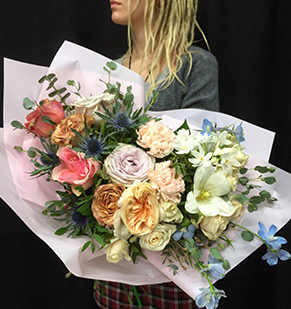 Авторский букет «Латте»